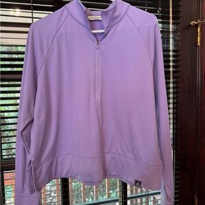 Alpine Design Lavender Quarter-Zip Top